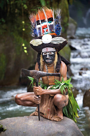 Kutumb Tribesman Portrait of a Kutumb tribesman Buy Print