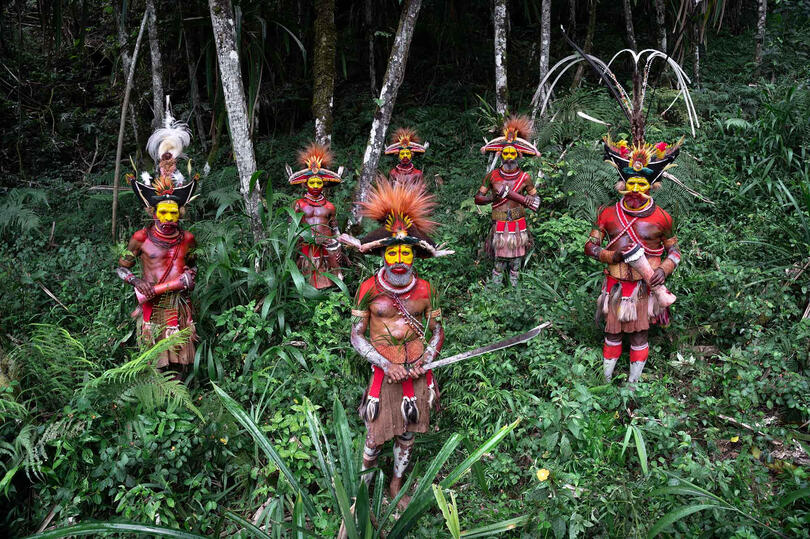 We Are Huli Group of Huli Wigmen Buy Print