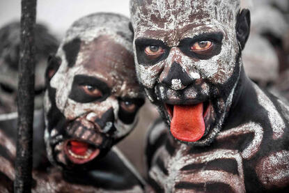 Skeleton Tribesmen Portrait of Skeleton tribesmen © Roberto Pazzi