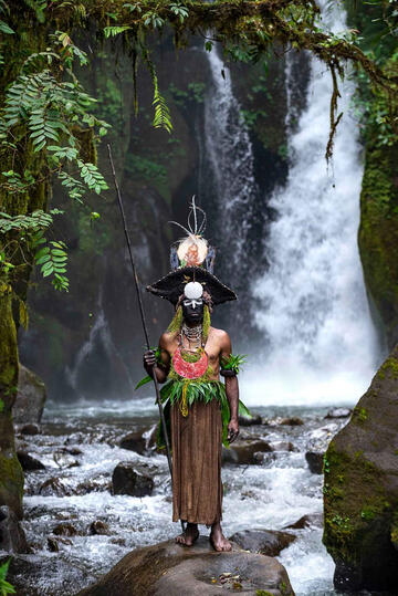 The Sentinel Portrait of a Kutumb Tambul tribesman Buy Print