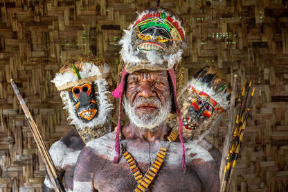 Korokuwe Tribe Group of Asaro Korokuwe people © Roberto Pazzi