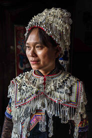 Yi Girl Portrait of a young Yi girl © Roberto Pazzi