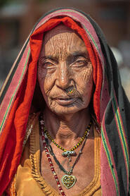 The Old Lady Portrait of an elderly woman Buy Print
