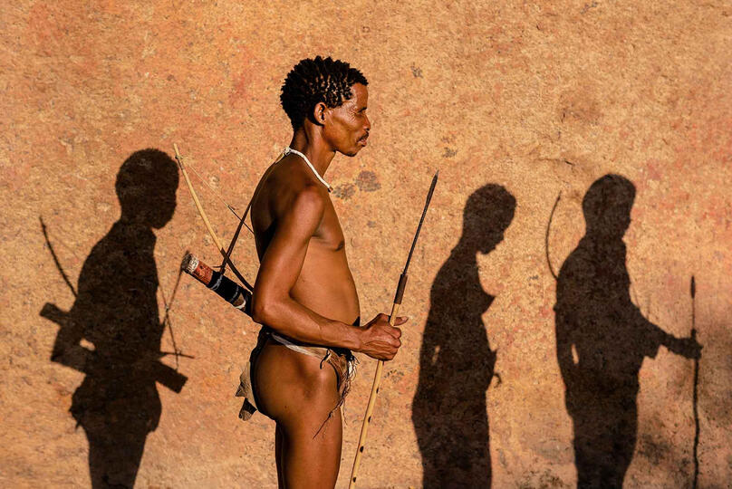 Fading Away Representation of the San people and their ongoing process of extinction Buy Print