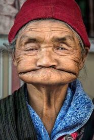 Tender Smile Portrait of an elderly woman © Roberto Pazzi