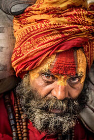 Sadhu's Life Portrait of a sadhu © Roberto Pazzi