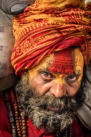 Sadhu's Life Portrait of a sadhu © Roberto Pazzi
