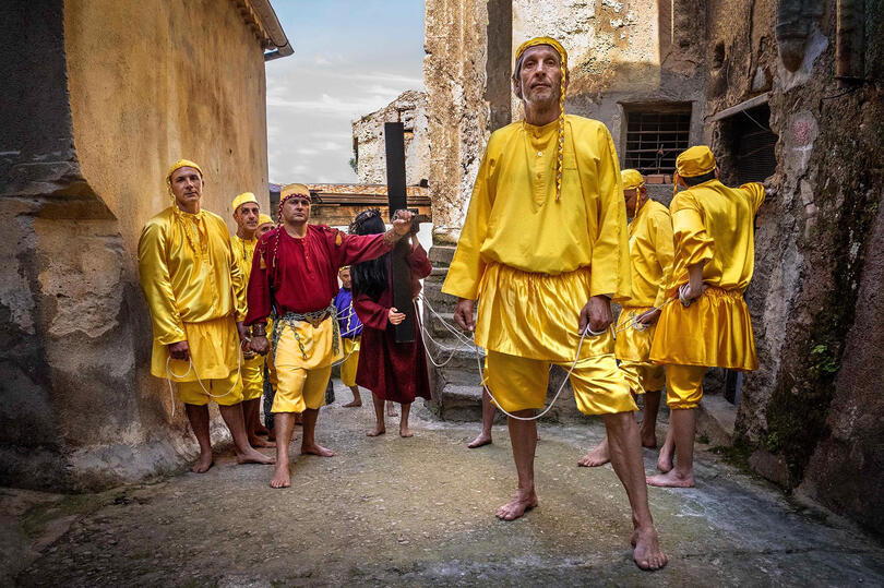 The Passion of Christ Representation of the Passion of Christ in the village of Badolato during the Easter celebrations (Italy) © Roberto Pazzi