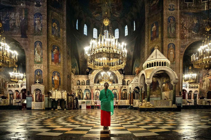 Talking to God The interior of the Saint Alexander Nevsky Cathedral of Sofia (Bulgaria) © Roberto Pazzi